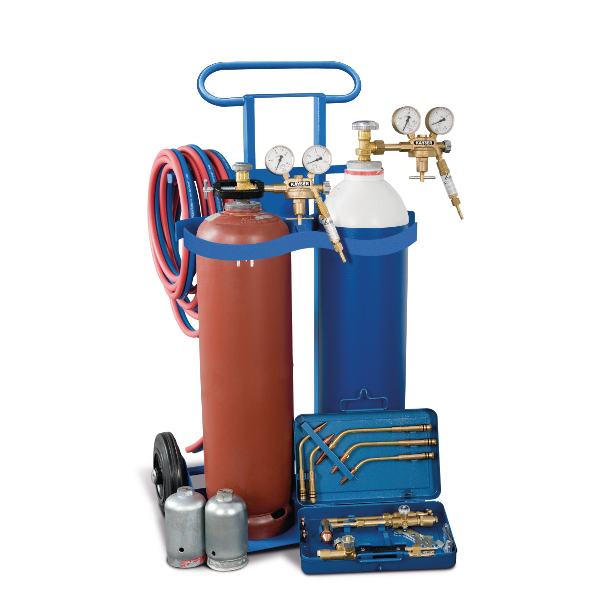 Schweisskraft Autogen- Schweiß- und Schneidgerät fahrbar FSSG 10 l