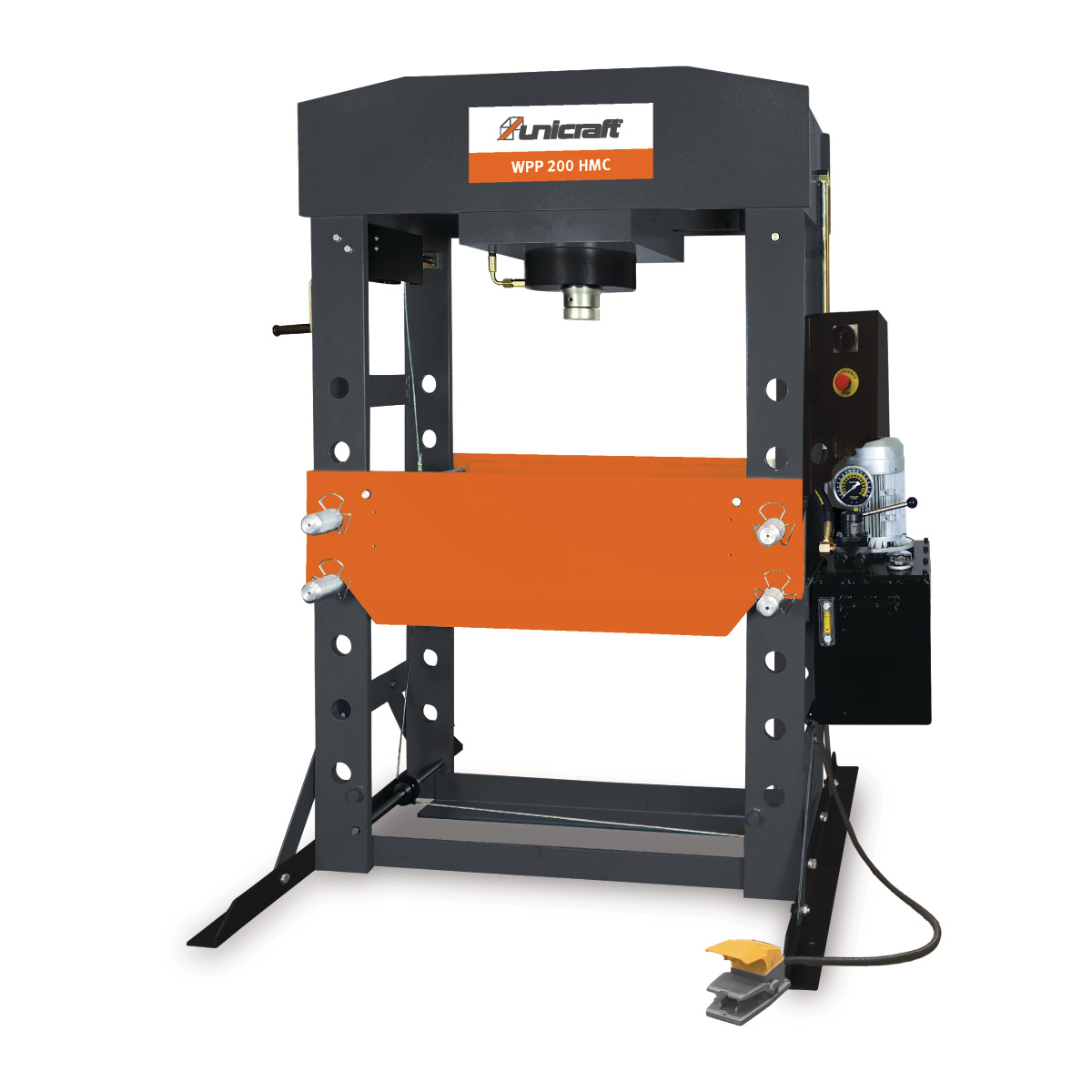 Lieferbar ab Ende April 2026 ! Unicraft Elektro-hydraulische Werkstattpresse WPP 200 HMC