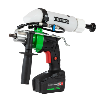 Eibenstock END 40 A Akku-Diamant-Nass-Kernbohrmaschine, Die kabellose Freiheit - bis Ø 40 mm