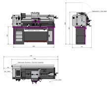 Optimum Leit- und Zugspindeldrehmaschine TM 3310D