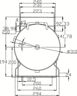 Aircraft Druckluftbehälter ACDB 50/10 H