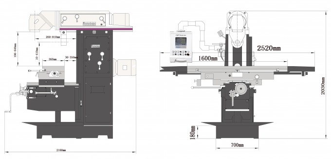 Optimum OPTImill MT 230S - Universalfräsmaschine