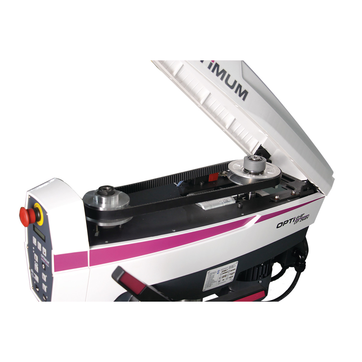  Optimum Säulenbohrmaschine DP 26BV - T Aktions-Set 