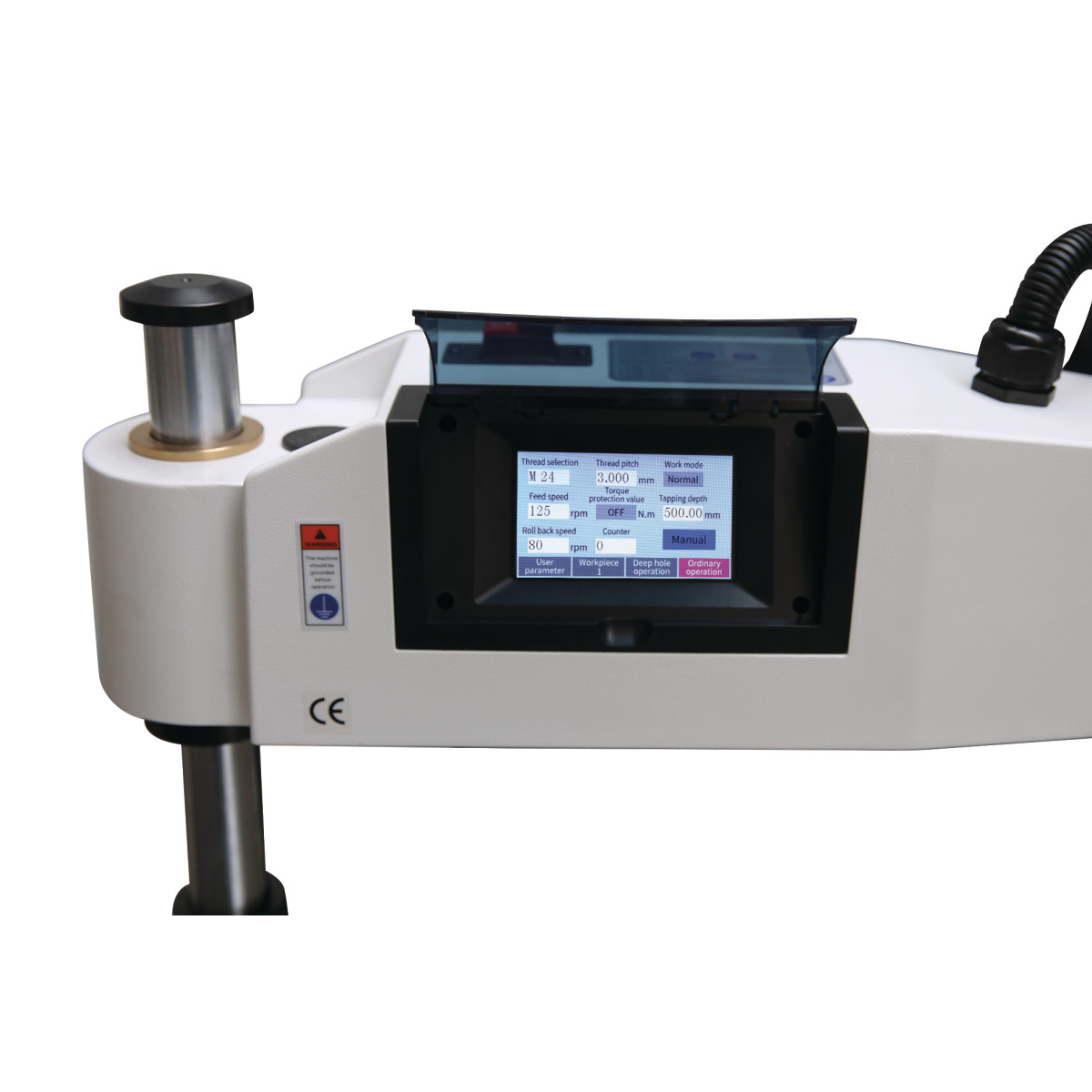  Optimum Servoelektrische Gewindeschneidmaschine DG 24 