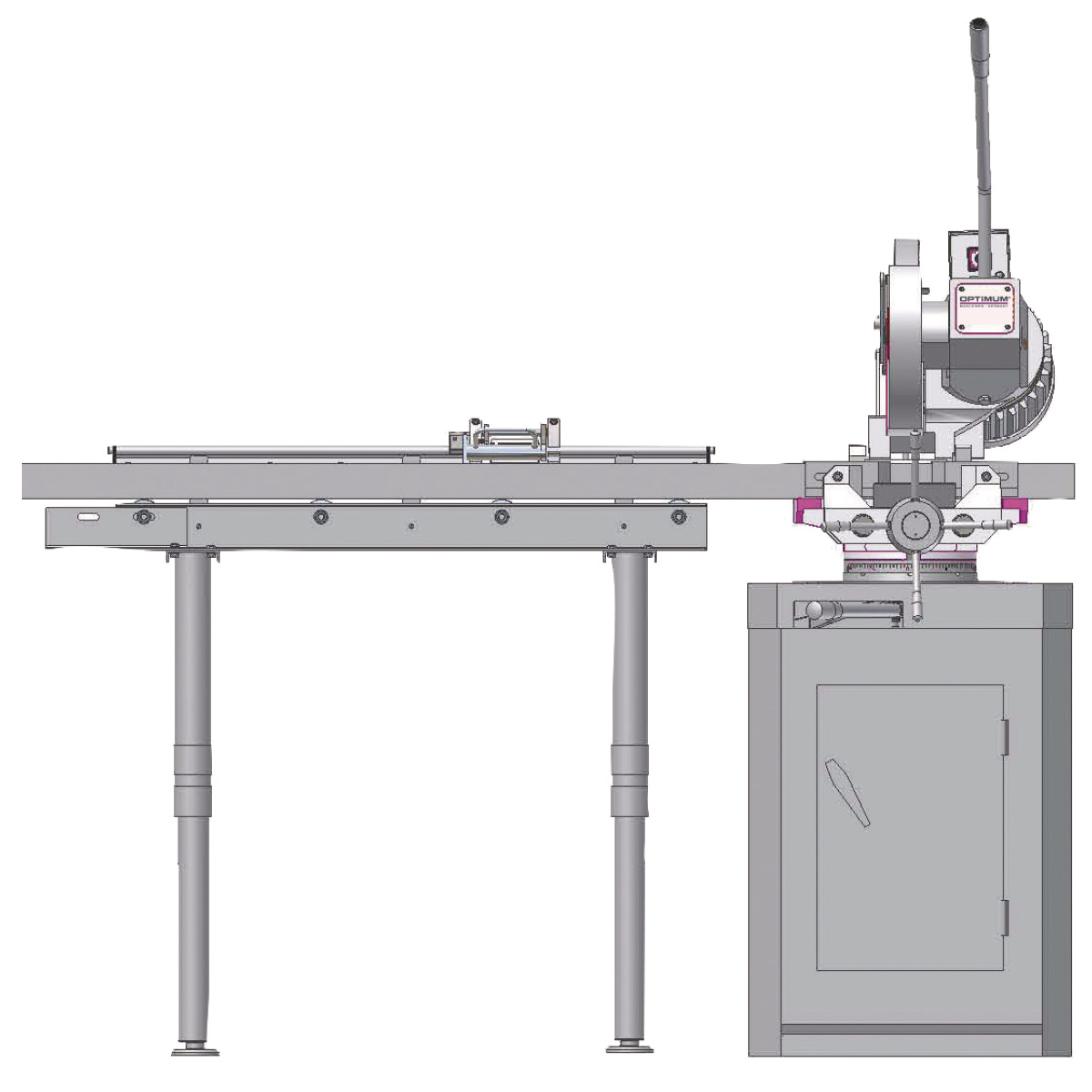  Optimum Manuelle Metallkreissäge CS 315 