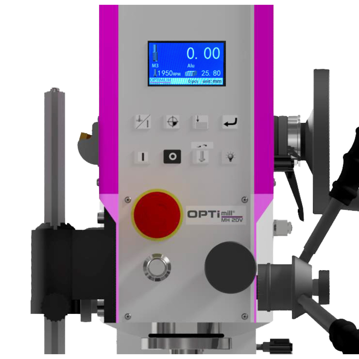  Optimum Bohr-Fräsmaschine MB 4SV 