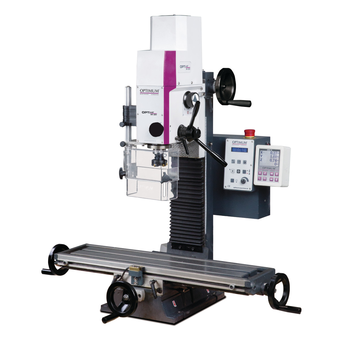 Optimum Bohr-Fräsmaschine MH 22VD