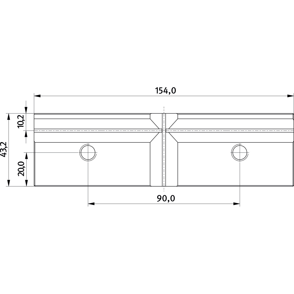  Optimum Prismenbacke für FMS 150 