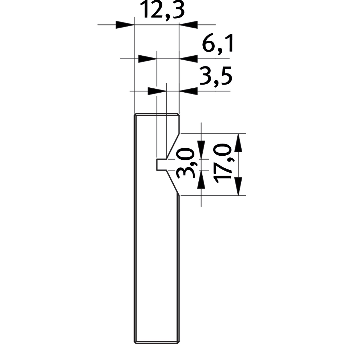  Optimum Prismenbacke für FMS 200 