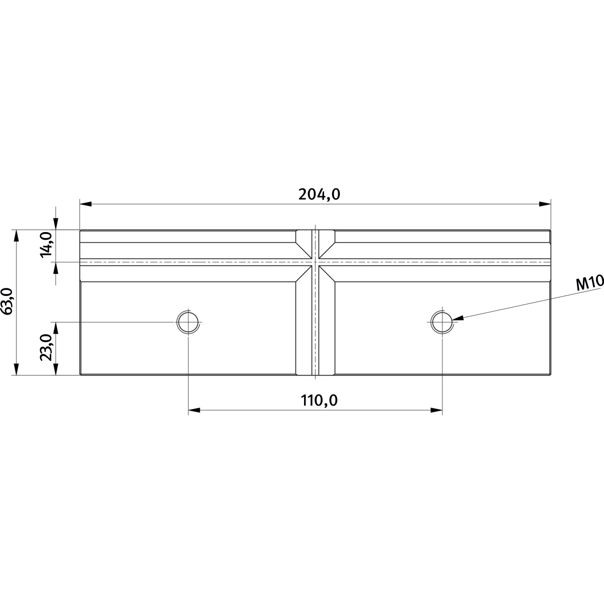  Optimum Prismenbacke für FMS 200 
