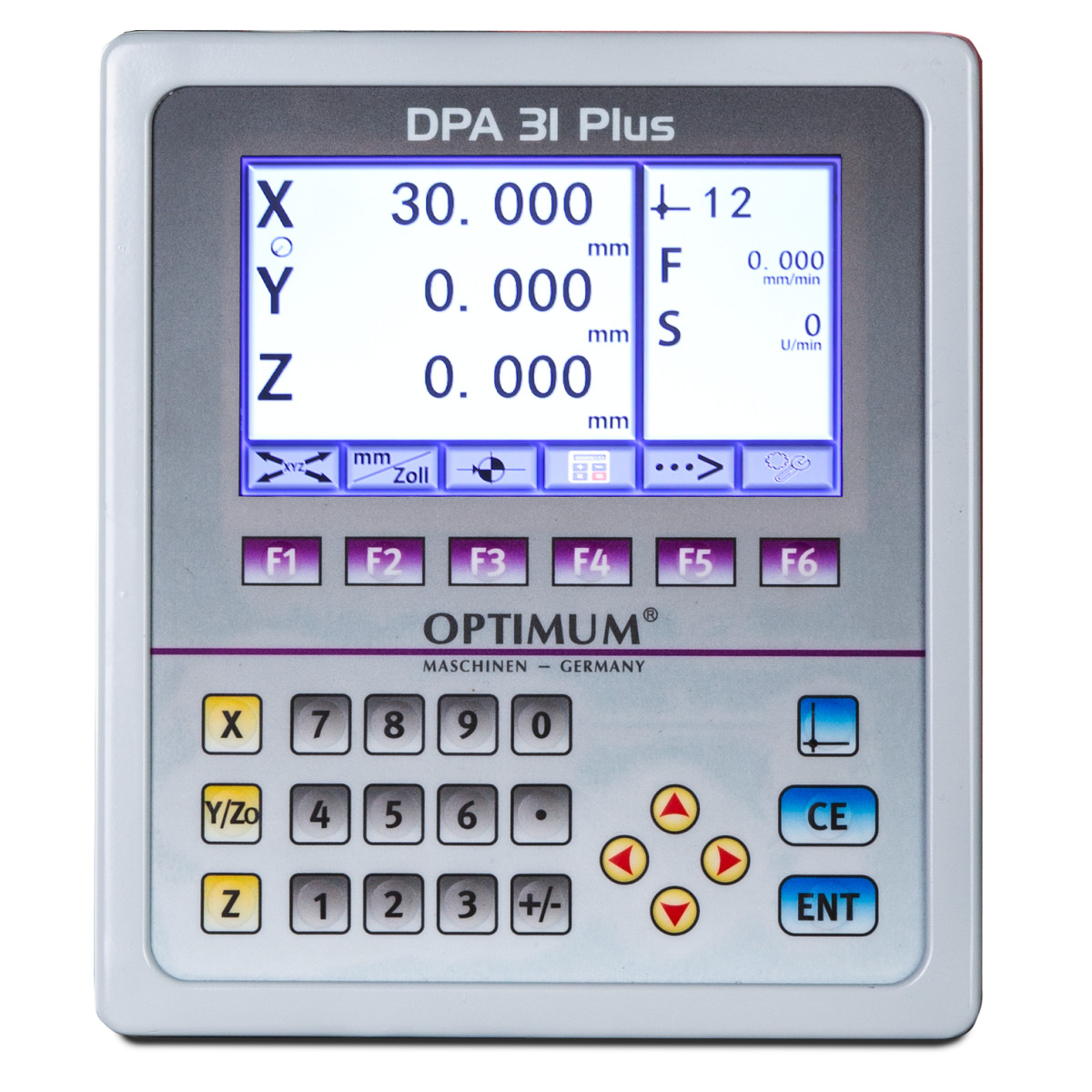  Optimum Präzisions-Leit- und Zugspindeldrehmaschine TH 4620D 