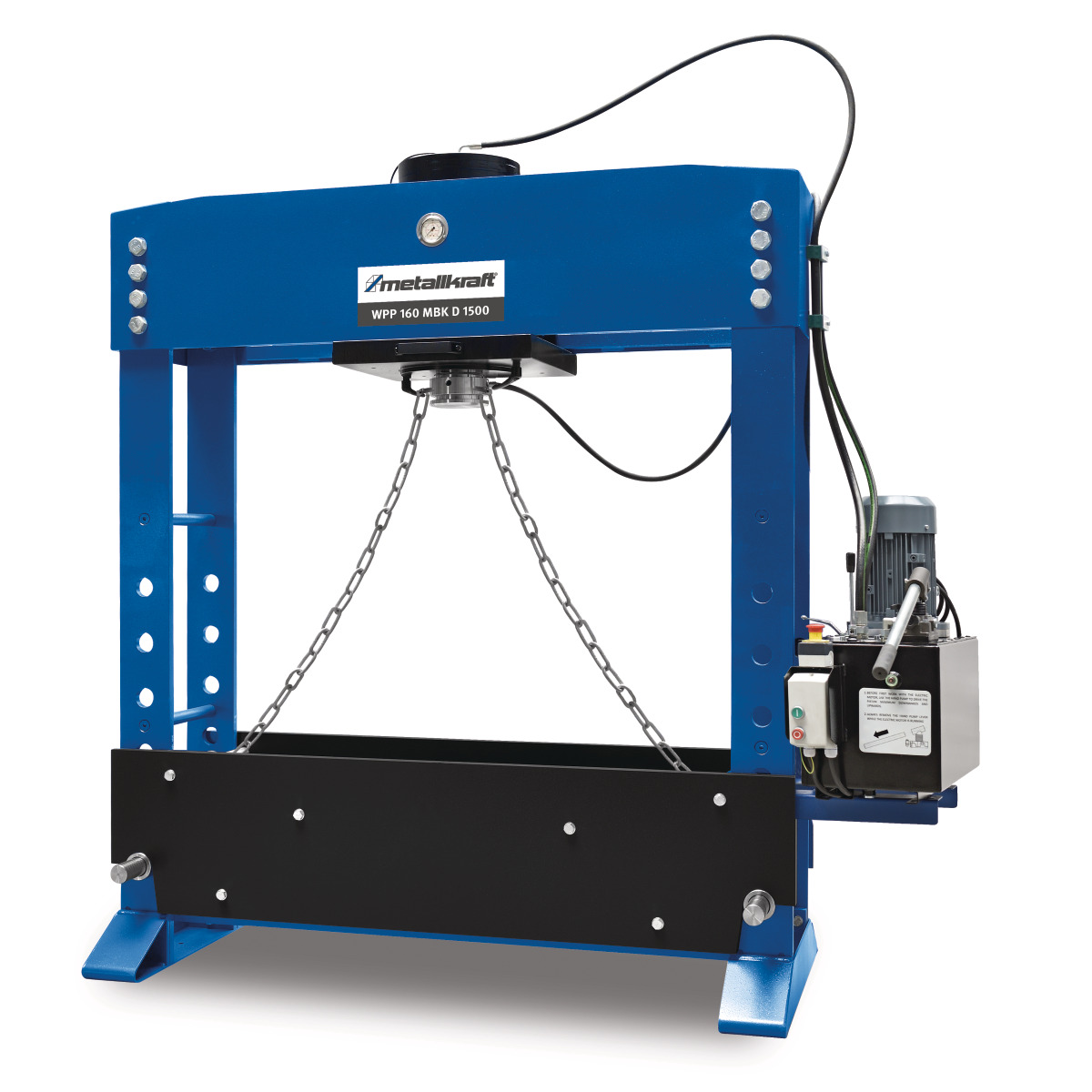  Metallkraft Hydraulikpresse WPP 160 MBK D 1500 