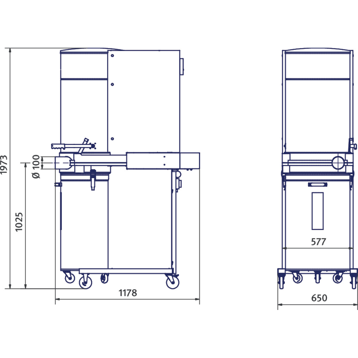 Holzkraft Reinluftentstauber RLA 1101