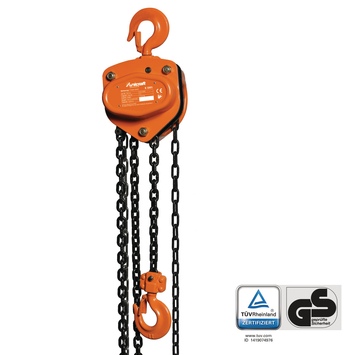 Unicraft Kettenzug K 1001