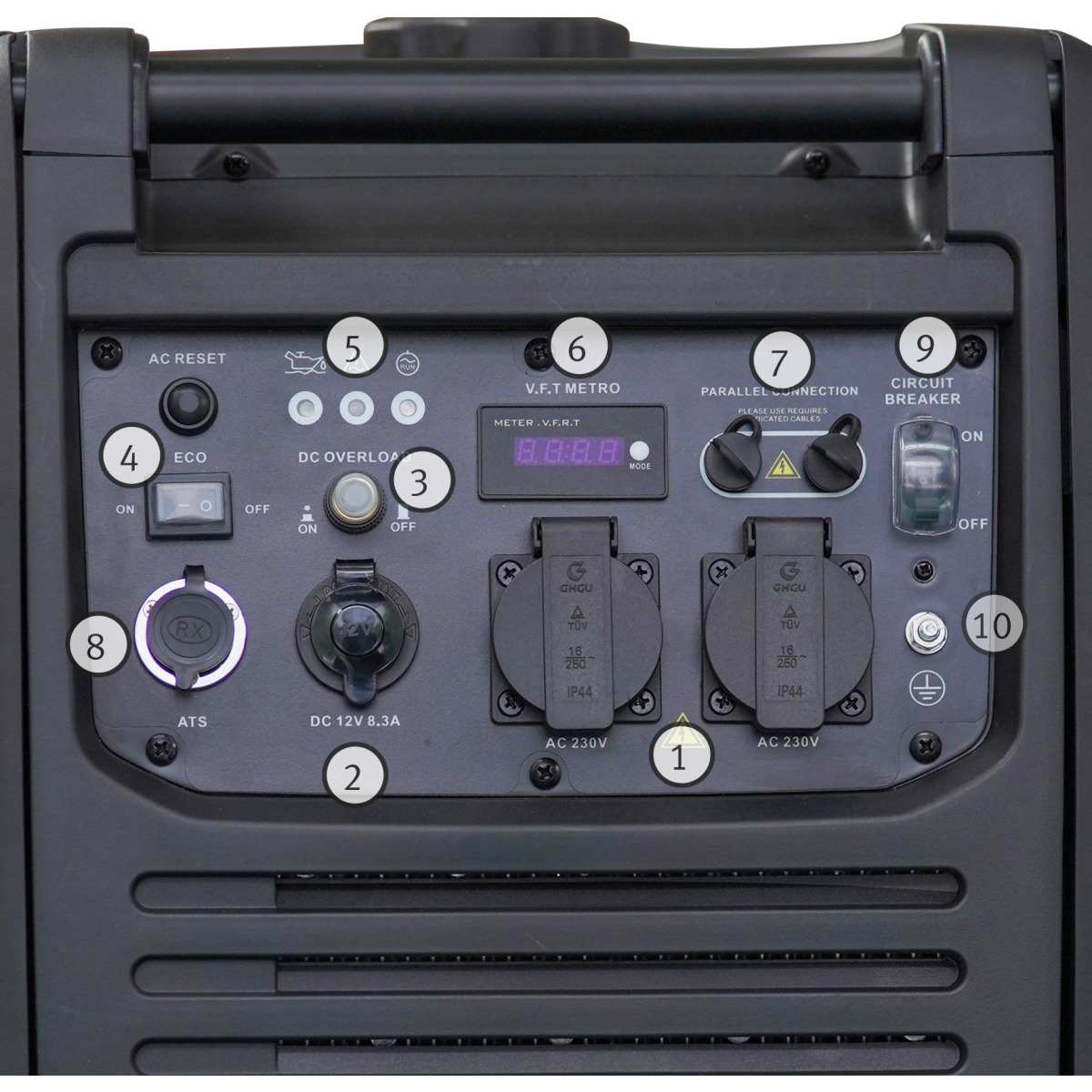  Unicraft Inverter-Stromerzeuger PG-I 40 SE-S HC 