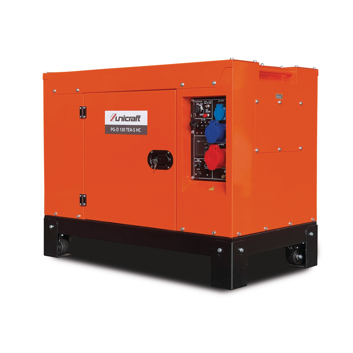 Unicraft Synchron Diesel Stromerzeuger PG-D 130 TEA-S HC, für die Hauseinspeisung geeignet