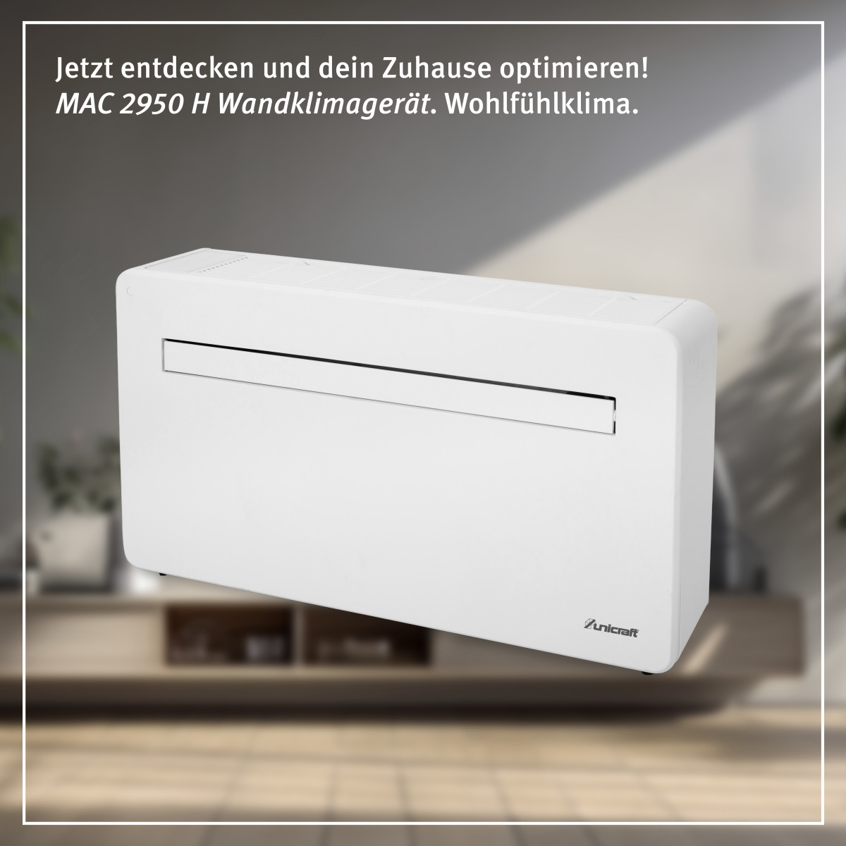  Unicraft Monoblock-Wandklimagerät MAC 2950 H 