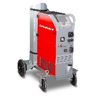 Schweisskraft MIG/MAG-Impulsschweißgerät 300 W (Fahrwagen Profi, Bedienfeld unten) Aktions-Set