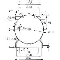 Aircraft Druckluftbehälter ACDB 50/10 H