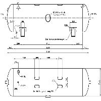 Aircraft Druckluftbehälter DB VZ 500/16 H