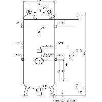 Aircraft Druckluftbehälter DB VZ 750/16 V