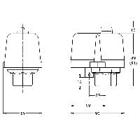 Aircraft Druckschalter MDR 2 / 11 bar