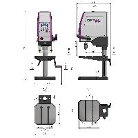 Optimum Tischbohrmaschine DX 17V