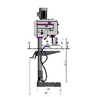 Optimum Getriebebohrmaschine DH35V