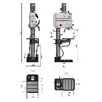 Optimum Getriebebohrmaschine DH 45V