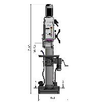 Optimum Getriebebohrmaschine DH 55V
