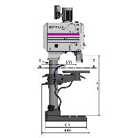 Optimum Getriebebohrmaschine DH 55V