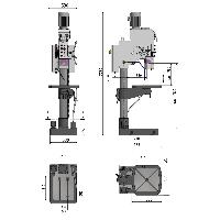 Optimum Getriebebohrmaschine B 40GSM