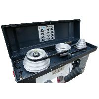 Optimum Säulenbohrmaschine DQ 25T Aktions-Set