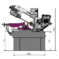 Optimum Doppelgehrungs-Metallbandsäge SD 351AV