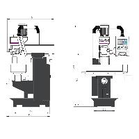 Optimum Bohr-Fräsmaschine MT 50