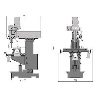 Optimum Bohr-Fräsmaschine MT 50E