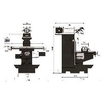 Optimum Universalfräsmaschine MT 130S