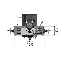 Optimum Präzisions-Bohr-Fräsmaschine MB 4