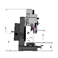 Optimum Bohr-Fräsmaschine MB 4SV