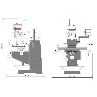 Optimum Bohr-Fräsmaschine MF 4-B
