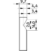 Optimum Prismenbacke für FMS 150