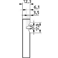 Optimum Prismenbacke für FMS 200