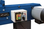 Metallkraft Bandschleifmaschine MBSM 100-140-1 (230V) Aktions-Set inkl. Unterbau