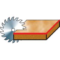 Holzkraft Besäum- und Fertigungsschnitt-Kreissägeblatt KSB-BF 250/42