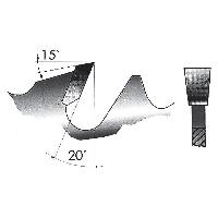 Holzkraft Hartmetall-Kreissägeblatt grobe Schnittgüte KSB-LF 700/46 HM