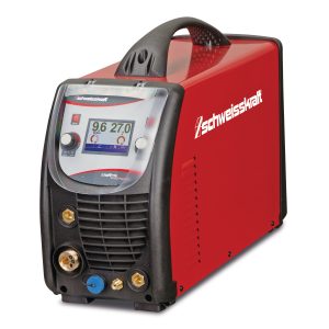 Schweisskraft Impuls-Schutzgasschweißgerät CRAFT-MIG 201 LCD P Synergic inkl. Schweißhelm und Handschuhe