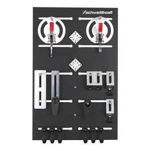 Schweisskraft Starterset Spannsystem für Montage- und Arbeitstisch mit Nuten 8 - 10 mm
