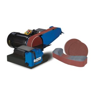 Metallkraft Band- und Tellerschleifmaschine BTS 51 Aktions-Set