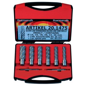 Metallkraft Kernbohrer-Set SILVER-LINE 50 Weldon