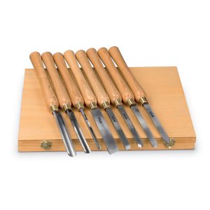 Holzstar Drechseleisen-Set 8-teilig
